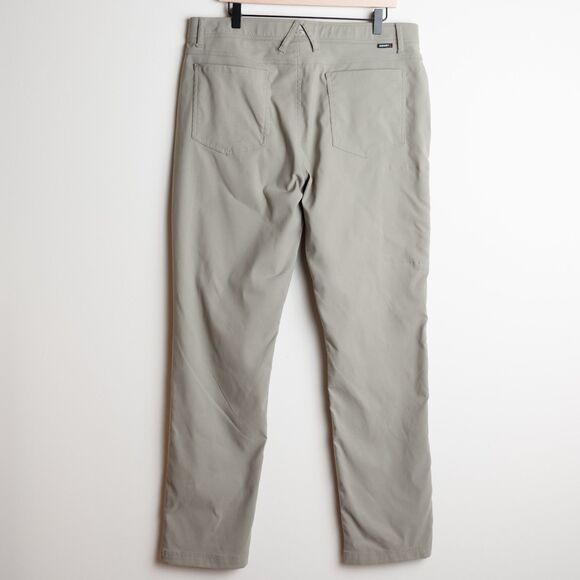 Gerry Venture Commuter Tech Pants Mens 36X34 Green Comfort Stretch Active Hiking - Picture 5 of 13